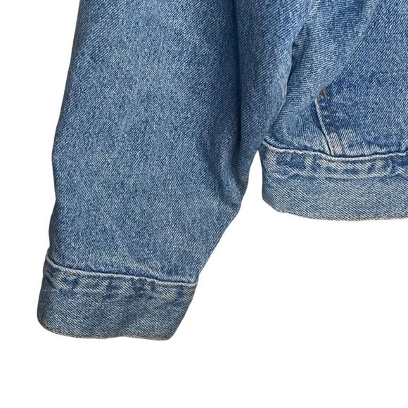 Vintage 90s Levi’s Trucker Jacket Made In USA Large - Picture 6 of 8